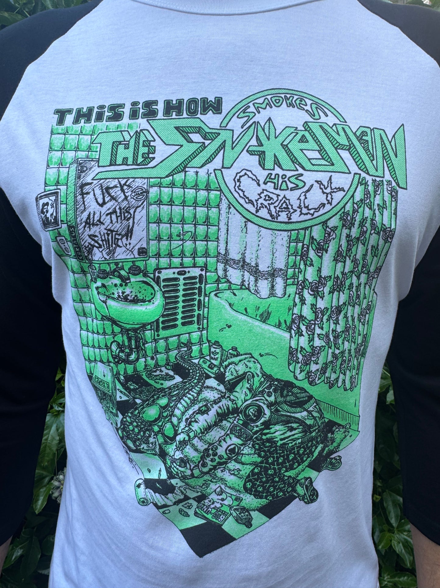 Snakeman Baseball Tee - LIMITED ED.