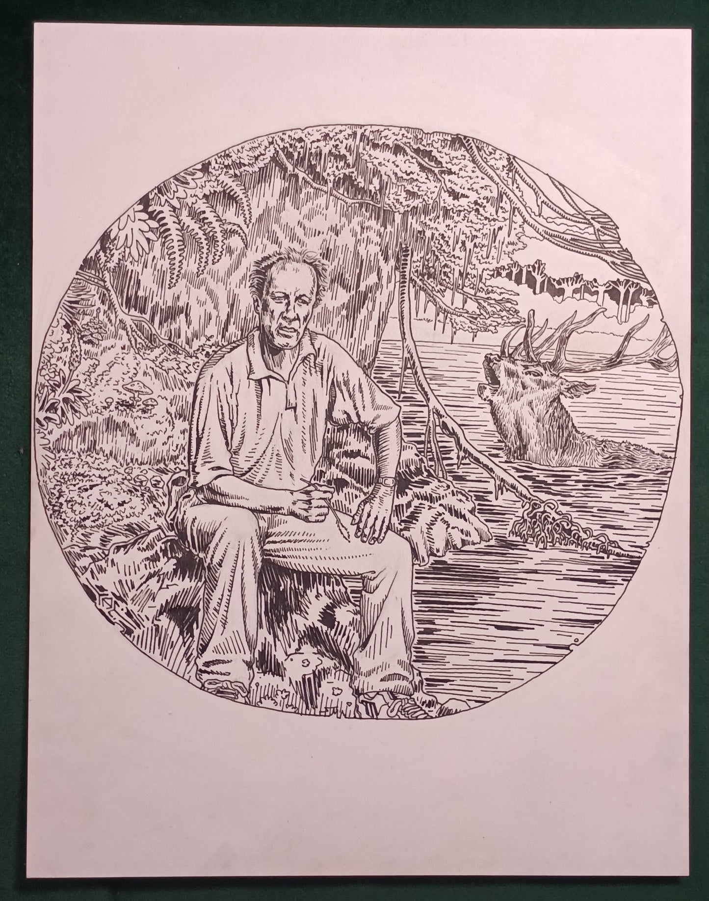 Herzog (Original Ink Drawing)