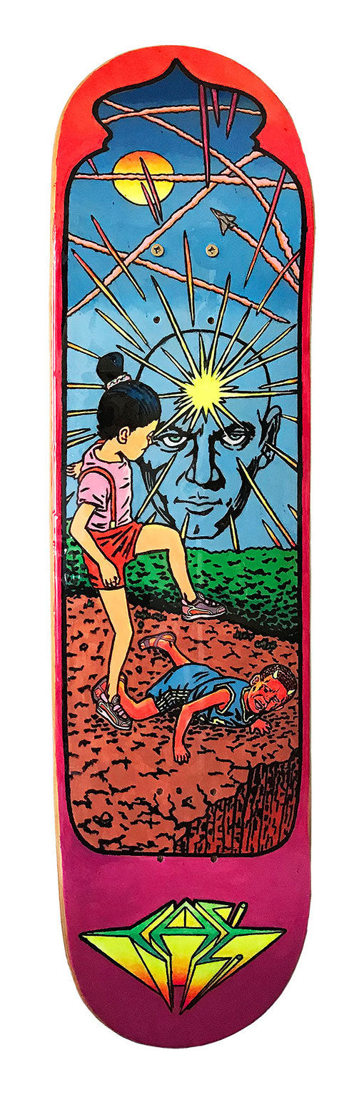 Influence Over Perception Skateboard
